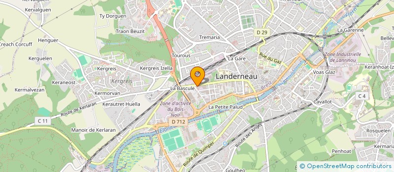 localisation de l'entreprise EURL FIL GOOD  LANDERNEAU