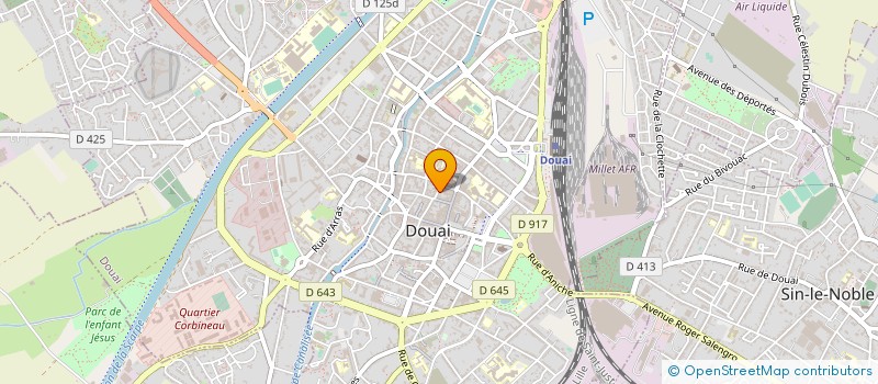 localisation de l'entreprise EURL FIME  DOUAI