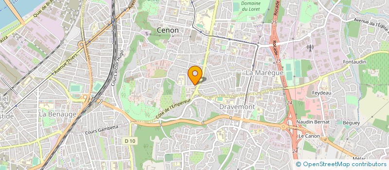 localisation de l'entreprise EURL FINDIK à CENON