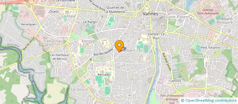 localisation de l'entreprise EURL FIRAT à VANNES