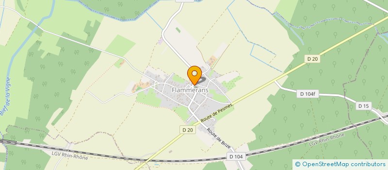 localisation de l'entreprise EURL FL 110  FLAMMERANS