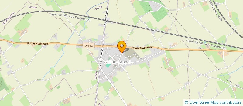 localisation de l'entreprise EURL FLEN SECURIT NOUVELLE à WALLON-CAPPEL