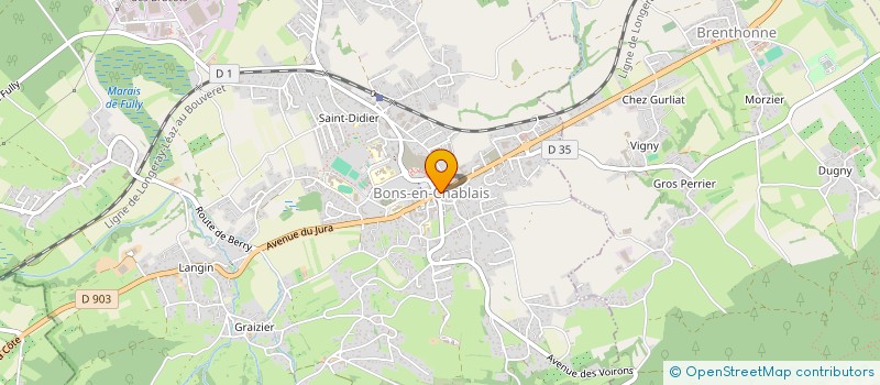 localisation de l'entreprise EURL FLEURS DE BONS EN CHABLAIS à BONS-EN-CHABLAIS