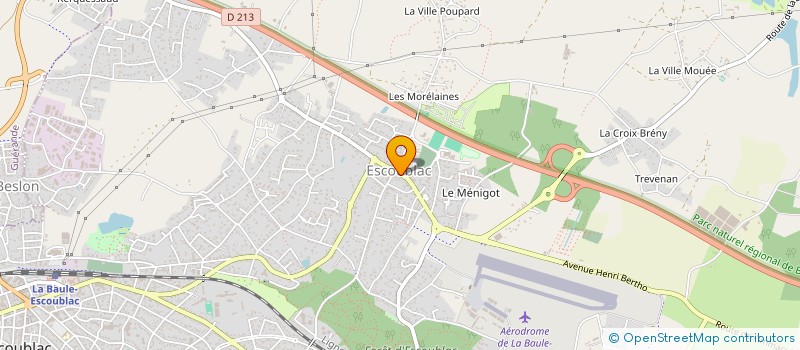 localisation de l'entreprise EURL FLEURS DE TOSCANE à LA BAULE-ESCOUBLAC