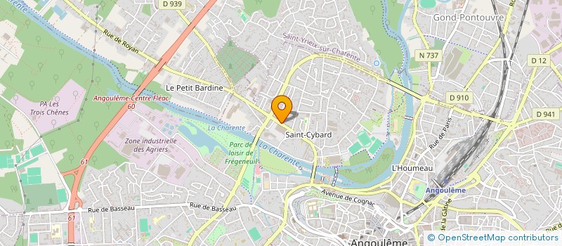 localisation de l'entreprise EURL FLEURS DES ILES à ANGOULEME