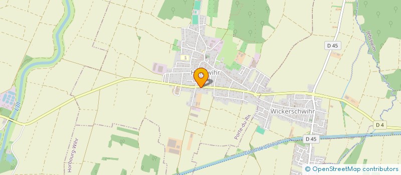 localisation de l'entreprise EURL FLEURS DU RIED  PORTE DU RIED