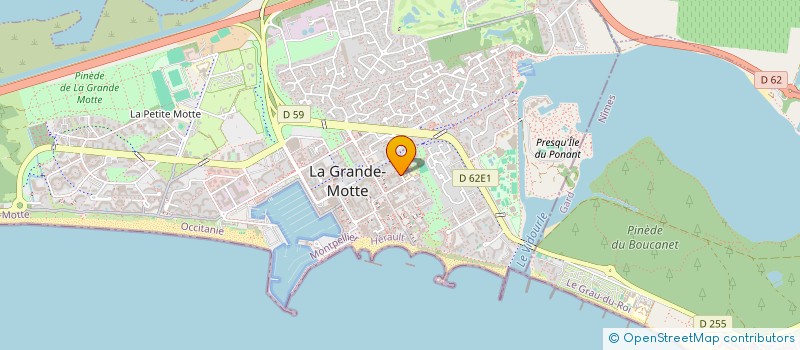 localisation de l'entreprise EURL FLO à LA GRANDE-MOTTE