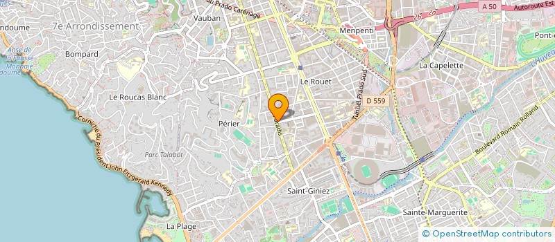 localisation de l'entreprise EURL FLORELIA à MARSEILLE