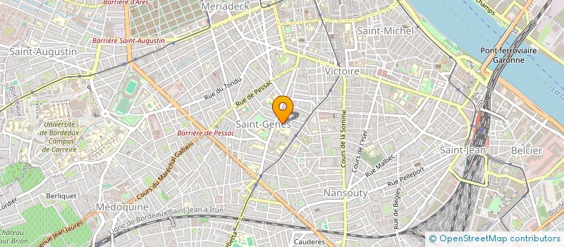 localisation de l'entreprise EURL FLORENCE PUCH FORMATION  BORDEAUX