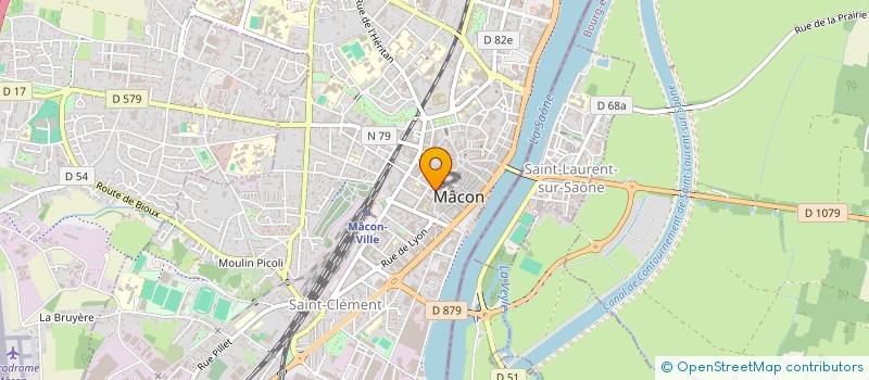 localisation de l'entreprise EURL FLORENT SEGAIN à MACON