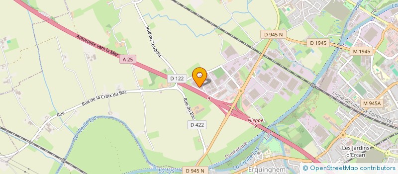 localisation de l'entreprise EURL FLUTE  NIEPPE