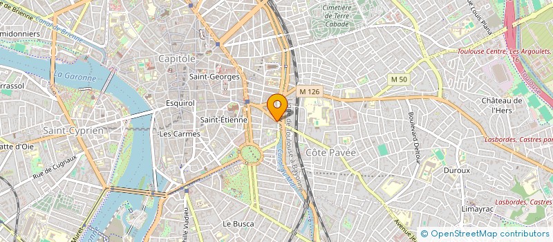 localisation de l'entreprise EURL FLUTE  TOULOUSE