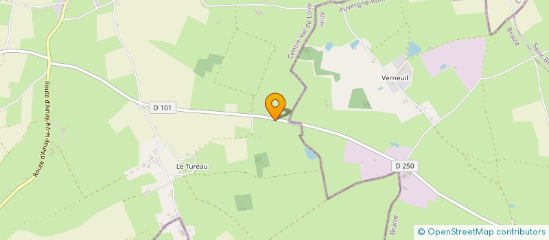 localisation de l'entreprise EURL FLUZAT THIERRY  COUST