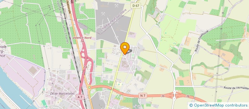 localisation de l'entreprise EURL FOFFA à BOURG-LES-VALENCE