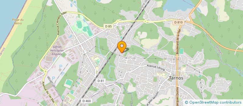 localisation de l'entreprise EURL FOIX.L PLOMBERIE - DEPANNAGE COTE BASQUE ET SUD LANDES à SAUBRIGUES