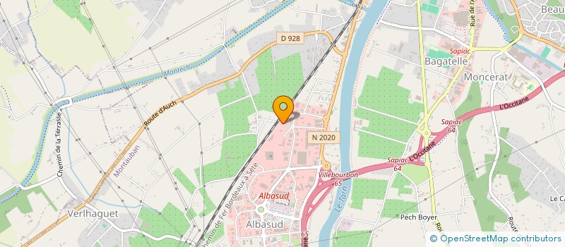 localisation de l'entreprise EURL FONTES PEREIRA  MONTAUBAN