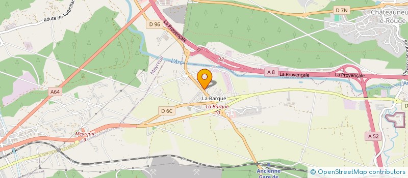 localisation de l'entreprise EURL FORIEN à FUVEAU