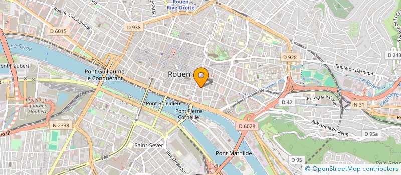 localisation de l'entreprise EURL FORM BOUTIQUE à ROUEN