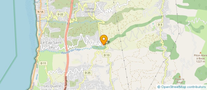 localisation de l'entreprise EURL FORMATION POUR L'ACQUISITION DES COMPETENCES  SAINT-LEU