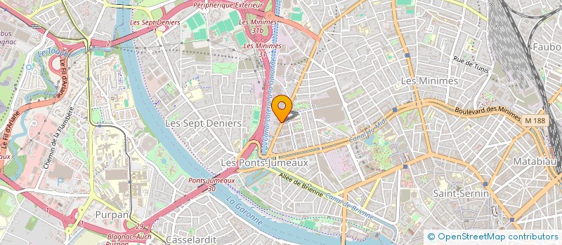 localisation de l'entreprise EURL FORT à TOULOUSE