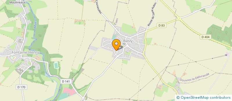 localisation de l'entreprise EURL FOUCAULT CARRELAGE  BASLY