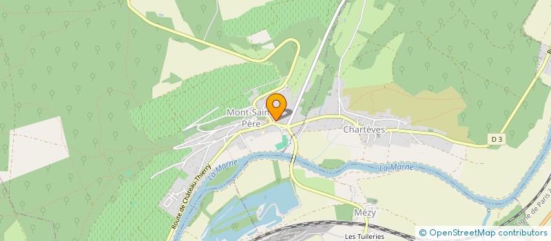 localisation de l'entreprise EURL FOUQUET  MONT-SAINT-PERE