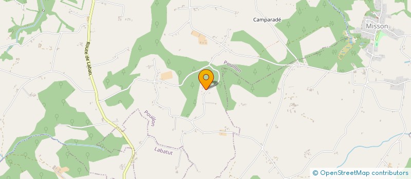 localisation de l'entreprise EURL FOURNIER VERONIQUE  DAX