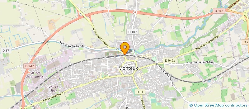 localisation de l'entreprise EURL FOURNIL DU BOISLEVAIN  MONTEUX