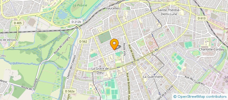 localisation de l'entreprise EURL FRANCK GAUMONT à CAEN