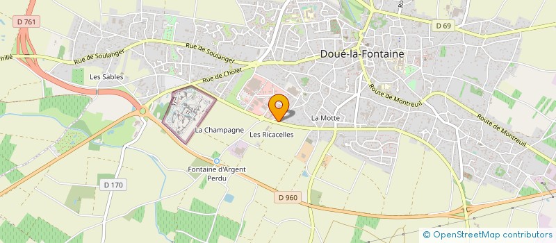 localisation de l'entreprise EURL FRANCK HAUTBOIS à DOUE-EN-ANJOU