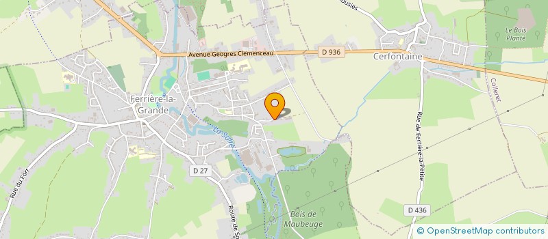 localisation de l'entreprise EURL FRANCOIS GILLIARD  FERRIERE-LA-GRANDE