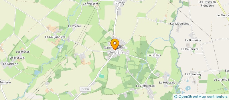 localisation de l'entreprise EURL FRAUD à BLAIN