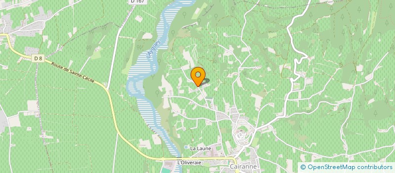 localisation de l'entreprise EURL FREAU  CAIRANNE