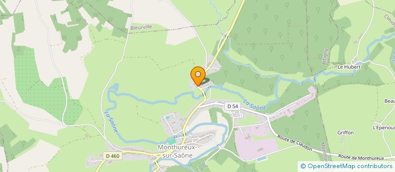 localisation de l'entreprise EURL FREDERIC BALAT  MONTHUREUX-SUR-SAONE