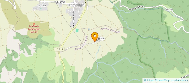 localisation de l'entreprise EURL FREERIDE CONCEPT  AUZAT-LA-COMBELLE