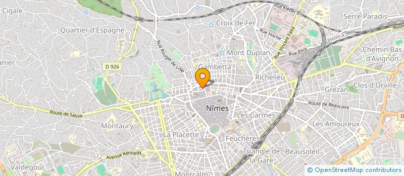 localisation de l'entreprise EURL FREQUELIN à NIMES