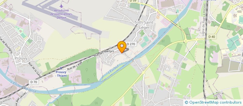 localisation de l'entreprise EURL FRIESS à TRITH-SAINT-LEGER