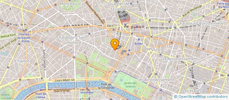 localisation de l'entreprise EURL FRK INVESTISSEMENTS à PARIS