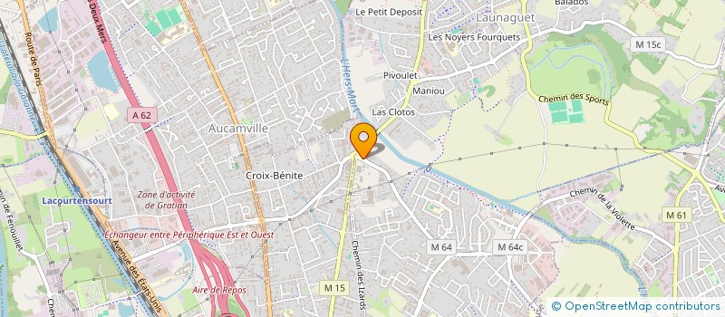 localisation de l'entreprise EURL FUN LOISIRS à LAUNAGUET