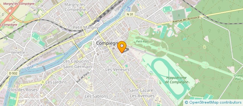 localisation de l'entreprise EURL G A GABRIEL ALVES  COMPIEGNE