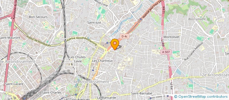localisation de l'entreprise EURL G.A PEINTURE à MARSEILLE