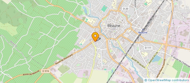 localisation de l'entreprise EURL G.BONNET à BEAUNE