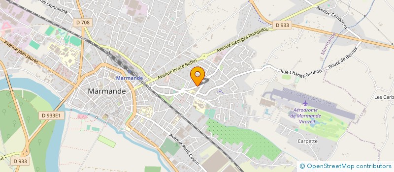 localisation de l'entreprise EURL G.G.H. à MARMANDE