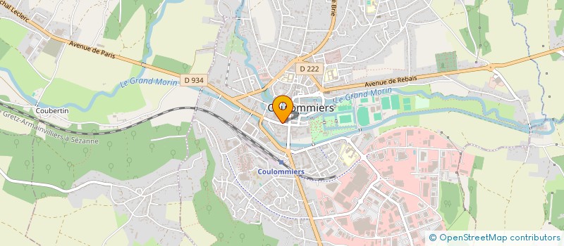 localisation de l'entreprise EURL GADRET à COULOMMIERS