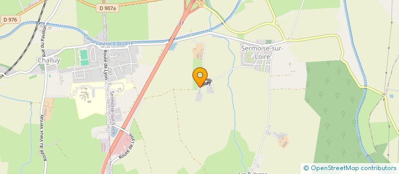 localisation de l'entreprise EURL GAETAN HAIMET  SERMOISE SUR LOIRE