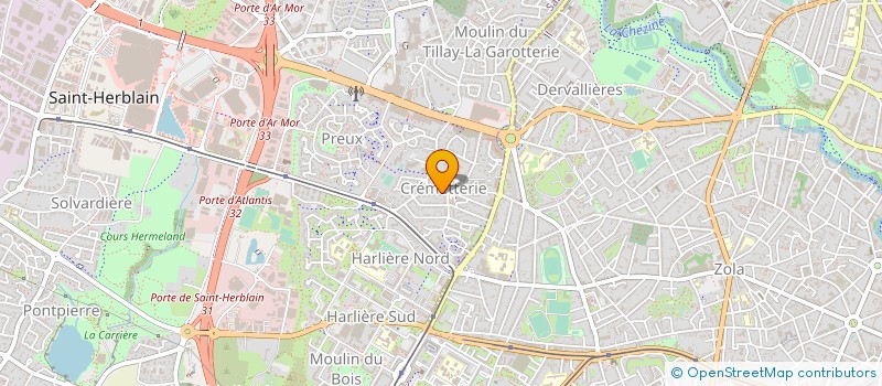 localisation de l'entreprise EURL GAILLARD  SAINT-HERBLAIN