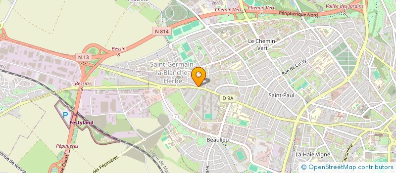 localisation de l'entreprise EURL GAILLARD à CAEN