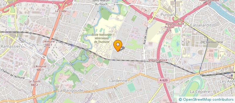 localisation de l'entreprise EURL GALI M à TOULOUSE