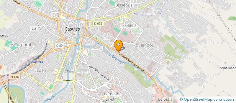 localisation de l'entreprise EURL GALINDO FRANCIS  CASTRES