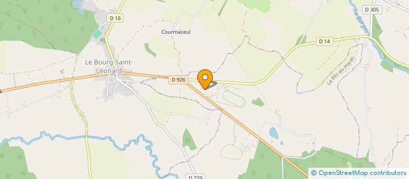localisation de l'entreprise EURL GALLAIS PAYSAGE à LE PIN-AU-HARAS